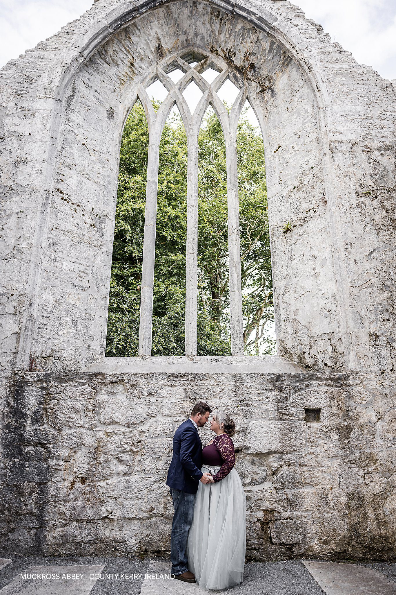 Destination Vow Renewal photographer - muckross abbey ireland